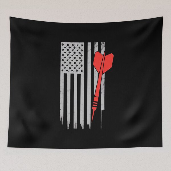 Item preview, American Flag Throw Darts Dart Player designed and sold by Idarmotar.