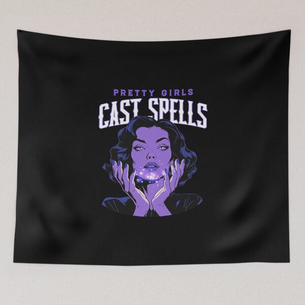 Item preview, Pretty Girls Cast Spells designed and sold by morve_eternelle.