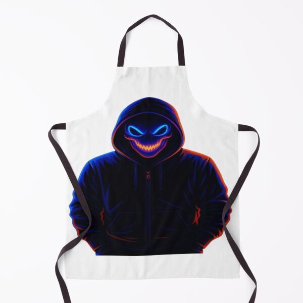 Item preview, Neon Shadow – The AI Face of Darkness designed and sold by GlowAIDesigns.