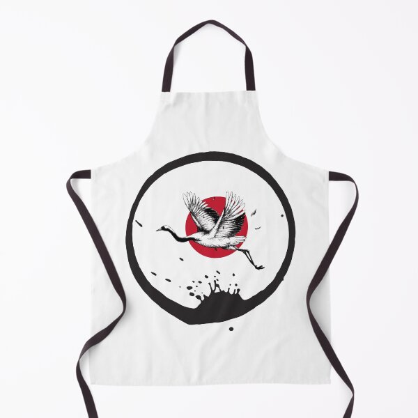 Item preview, Flying crane in front of the sun designed and sold by designeffect.