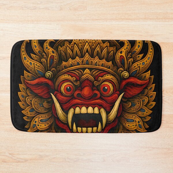 Item preview, Barongan bali island culture  designed and sold by Talkingteeshandprint.