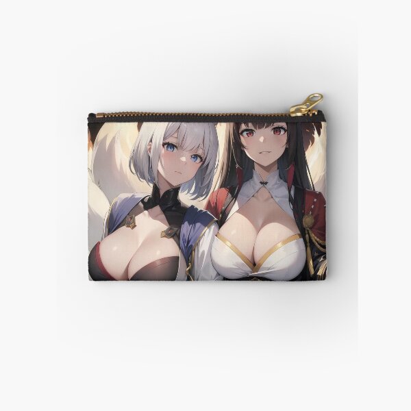 Artikelvorschau, Akagi und Kaga – Zwillingsflammenbindung – Azur Lane Anime-Mädchen entworfen und verkauft von Raslbazola.