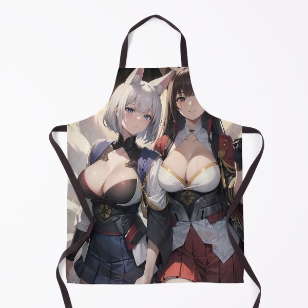Artikelvorschau, Akagi und Kaga – Zwillingsflammenbindung – Azur Lane Anime-Mädchen entworfen und verkauft von Raslbazola.