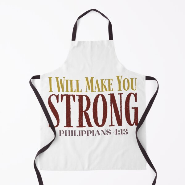 Item preview, I will make you strong - Philippians 4:12-13 designed and sold by LambsPath.