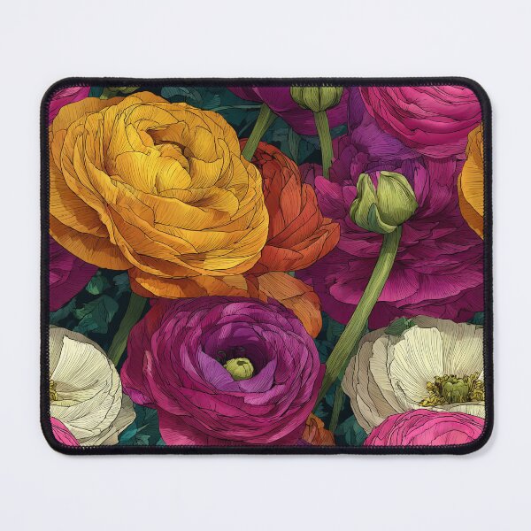 Item preview, Colorful Charming Ranunculus Texture For Thinking Of You designed and sold by RoyalStarsPatts.