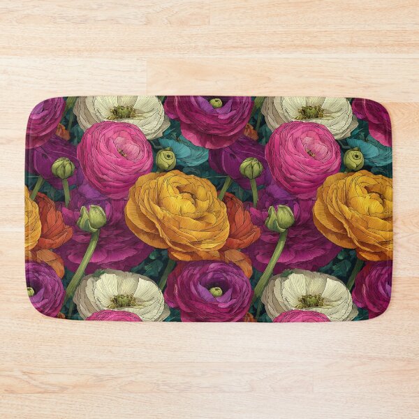 Item preview, Colorful Charming Ranunculus Texture For Thinking Of You designed and sold by RoyalStarsPatts.