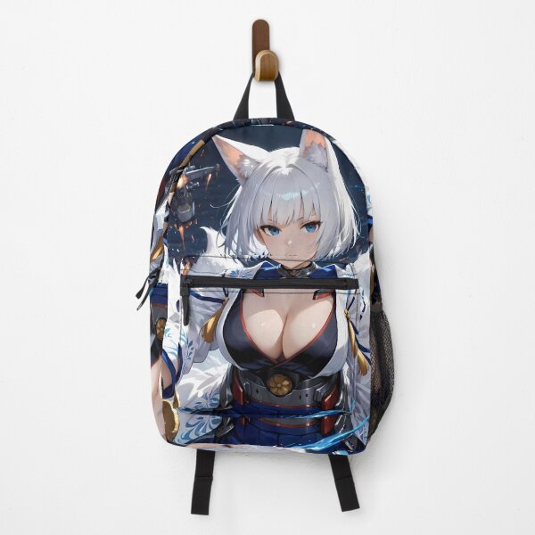 Item preview, Kaga Battle Mode Blue Fire Aura Azur Lane Anime Girl designed and sold by Raslbazola.