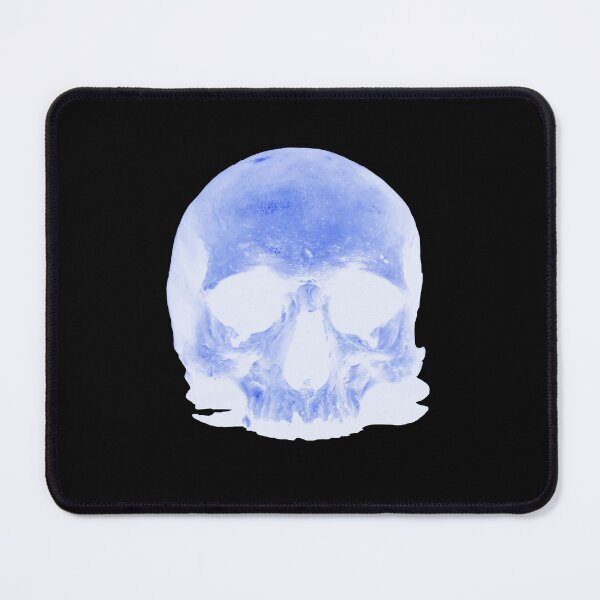 Item preview, Light Blue Skull – Icy Presence / Swiss Artwork Photography designed and sold by Raphael Wolf.