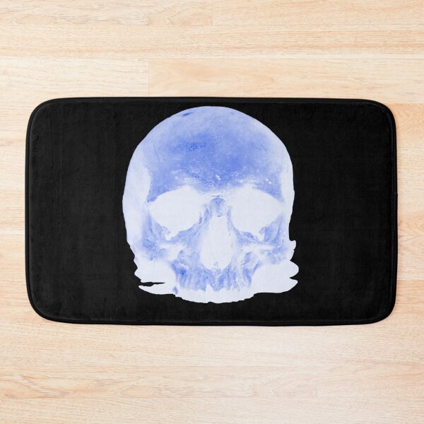 Item preview, Light Blue Skull – Icy Presence / Swiss Artwork Photography designed and sold by Raphael Wolf.