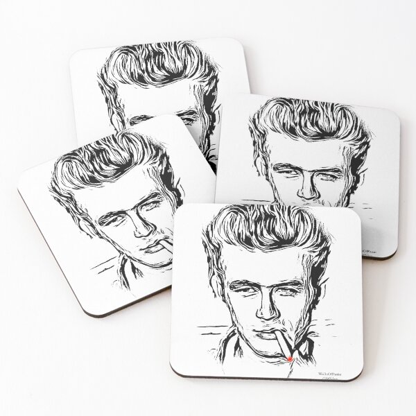 Item preview, James Dean Drawing 1 Tribute Walls Of Fame Aust  Digital Fanart designed and sold by WallsOfFameAust.