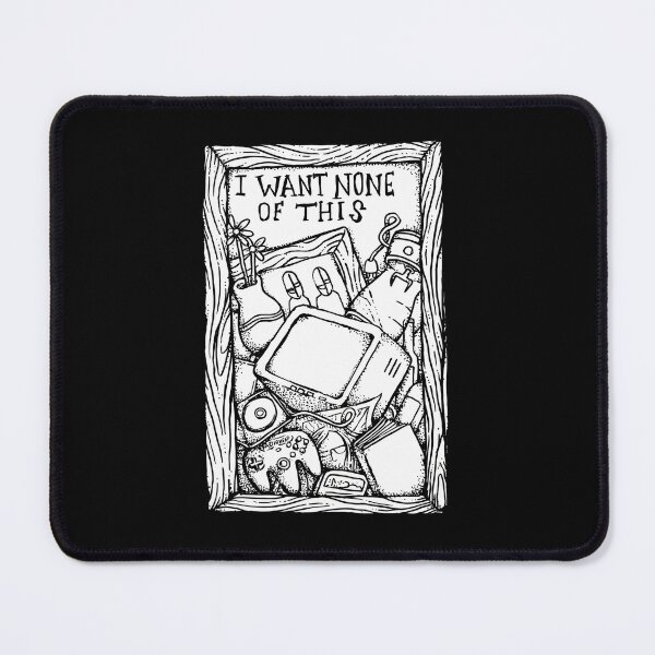 Item preview,  I Want None Of This - Illustrated Lyrics - Picture Frame designed and sold by Catharsiscath.