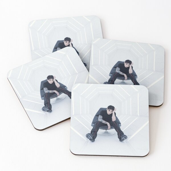 Item preview, Jung Kook sitting, dominant gaze, aura, JK BTS designed and sold by loveiscosmic.