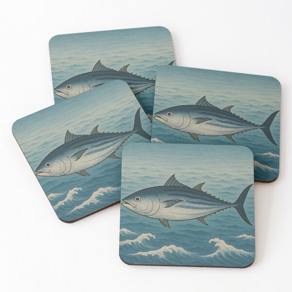 Artikelvorschau, Bonito-Thunfisch nach Ukiyo-e-Art (KATSUO) entworfen und verkauft von Nature Oracle Ukiyo.