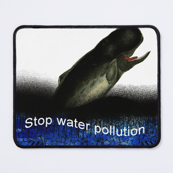 Item preview, Stop water pollution designed and sold by Design4uStudio.