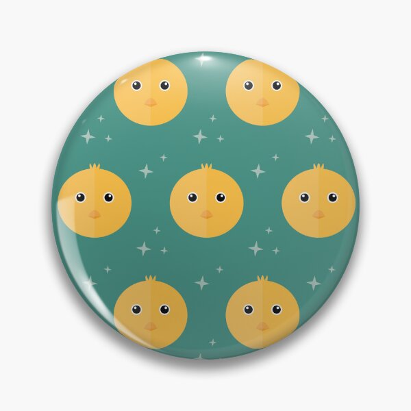 Item preview, Baby chicken heads on blue designed and sold by reneesillus.