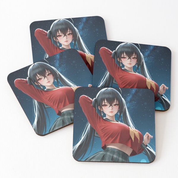 Item preview, Taihou Red Top Urban Starry Grace Azur Lane Anime Girl designed and sold by Raslbazola.