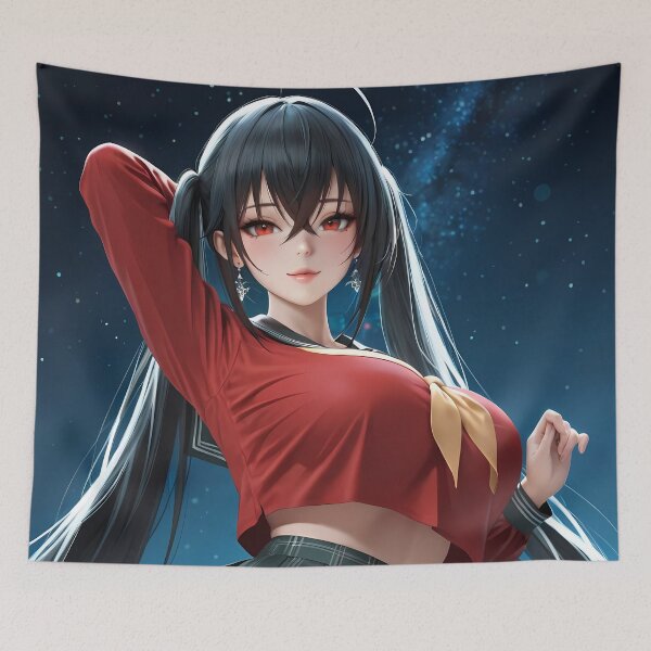 Item preview, Taihou Red Top Urban Starry Grace Azur Lane Anime Girl designed and sold by Raslbazola.