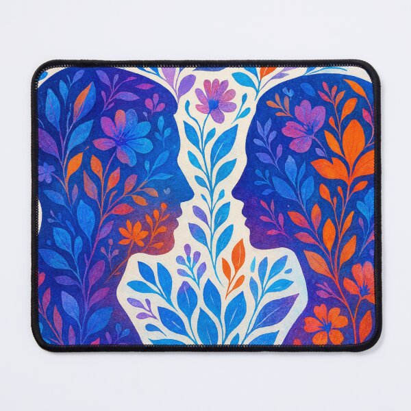 Item preview,  Floral silhouettes in dialogue   designed and sold by Sigtrix.