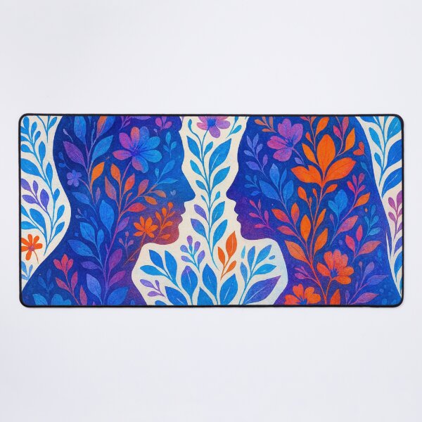 Item preview,  Floral silhouettes in dialogue   designed and sold by Sigtrix.