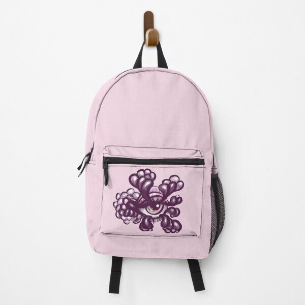 Item preview, Bubbly Eye - Weirdcore Art in Purple and Pink designed and sold by Boriana Giormova.