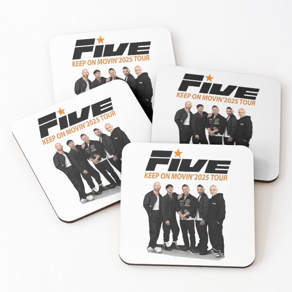Item preview, FIVE Keep On Movin' 2023 Tour Boy Band designed and sold by vifernndan.