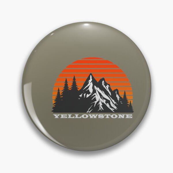 Item preview, Yellowstone Mountains Sunset   designed and sold by brotherschool.