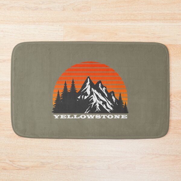 Item preview, Yellowstone Mountains Sunset   designed and sold by brotherschool.