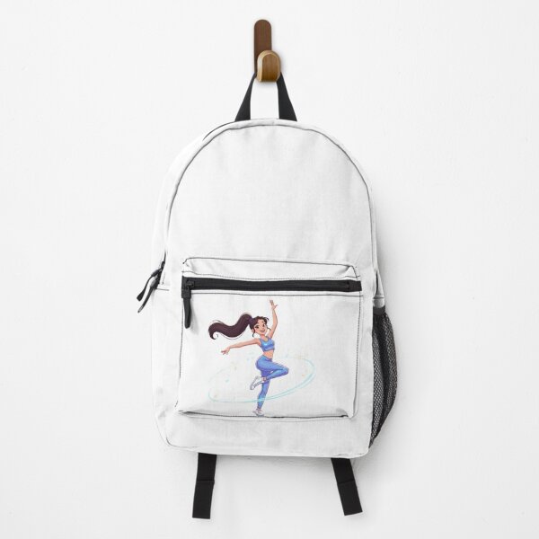 Item preview, Dancing Girl in Sparkling Blue Outfit Illustration designed and sold by DroolWorthyUS.
