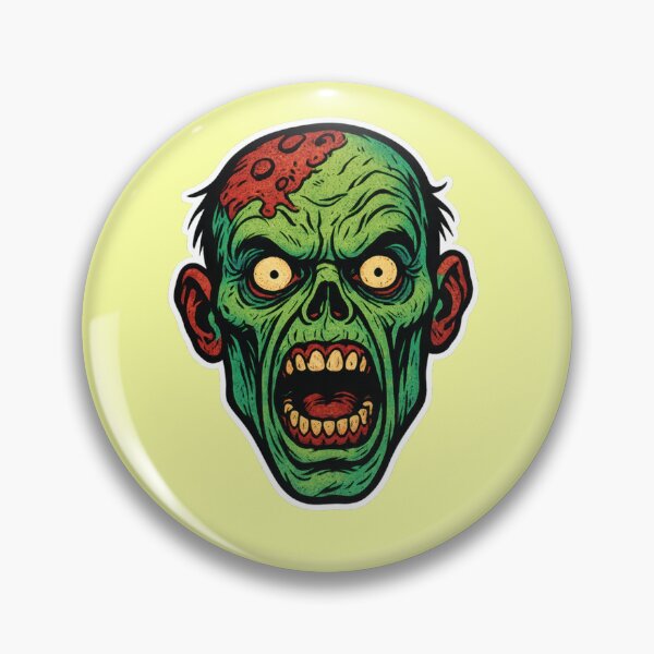 Item preview, creepy zombie face designed and sold by Mauswohn.