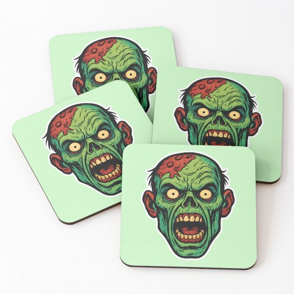 Item preview, creepy zombie face designed and sold by Mauswohn.