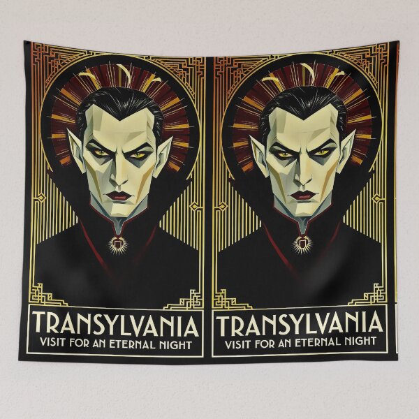 Item preview, Eternal Night in Transylvania – Retro Horror Travel designed and sold by Neer arts.