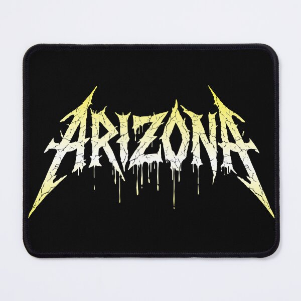 Item preview, Arizona Metal Band Logo | Bold Rock Lettering Design designed and sold by VikArtStudio.