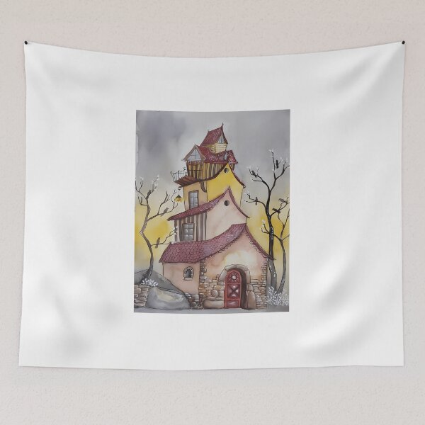 Item preview, Whimsical Witch Hut designed and sold by KATRINACHMER.