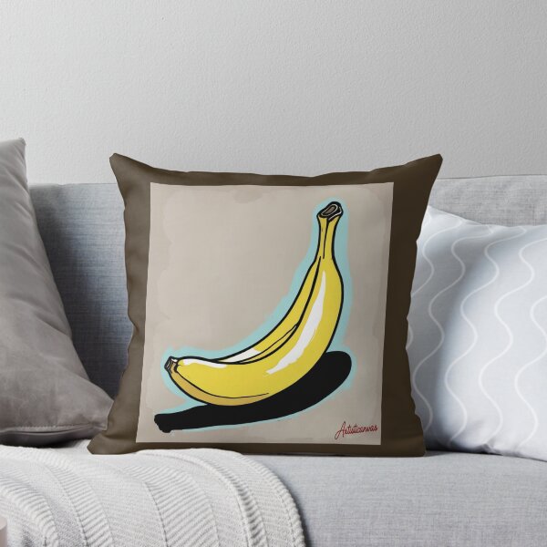Item preview, "Pop Art Banana: Irresistibly Vibrant" designed and sold by Artisticanvas.