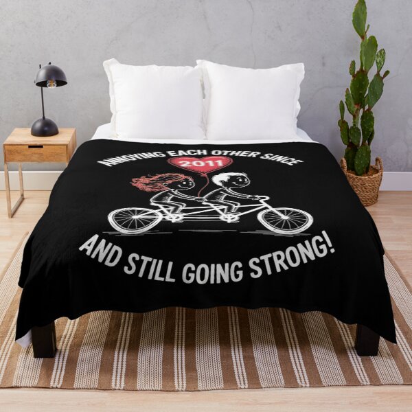 Item preview, Annoying Each Other Since 2011 Couple Wedding Anniversary designed and sold by petrichorsworld.
