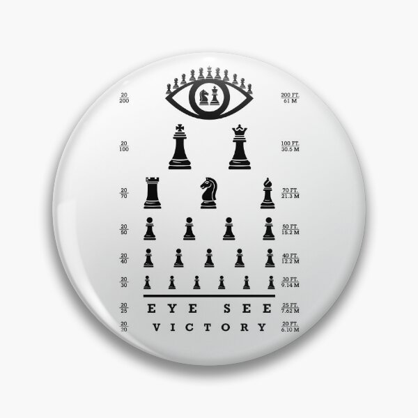 Item preview, Funny Chess Player Optician Eye Test Pieces Chart Victory designed and sold by GrandeDuc.