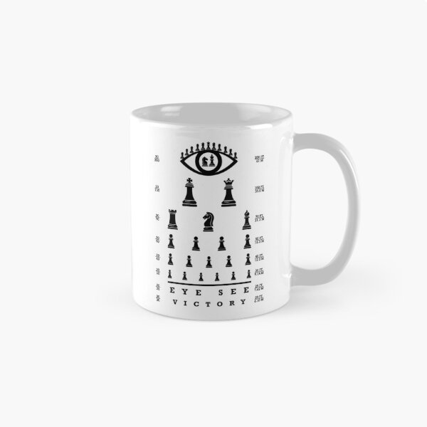 Item preview, Funny Chess Player Optician Eye Test Pieces Chart Victory designed and sold by GrandeDuc.