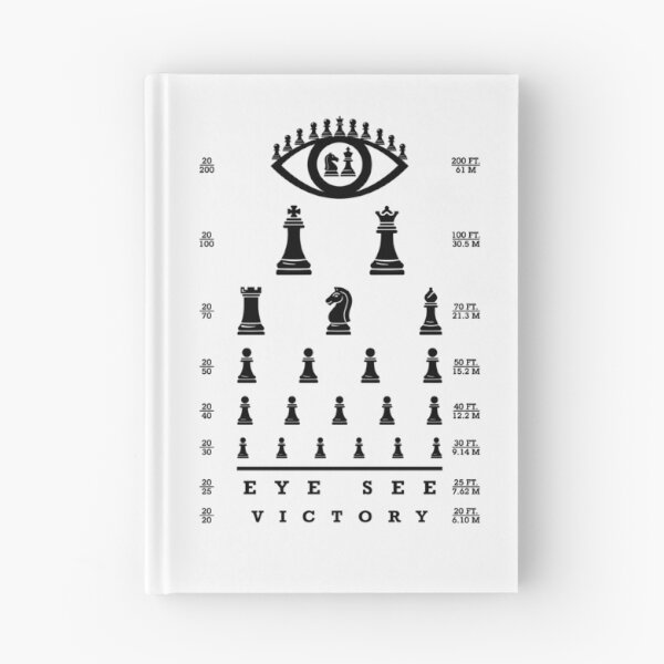 Item preview, Funny Chess Player Optician Eye Test Pieces Chart Victory designed and sold by GrandeDuc.