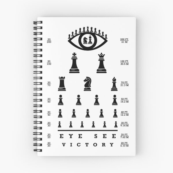 Item preview, Funny Chess Player Optician Eye Test Pieces Chart Victory designed and sold by GrandeDuc.