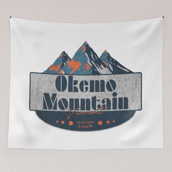 Item preview, Okemo Mountain Ski Resort, Vermont, Mountain Design designed and sold by Wanderful-roads.
