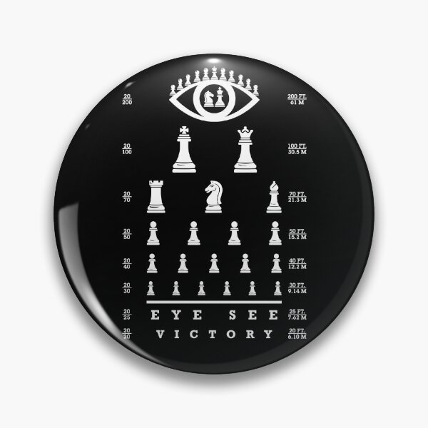 Item preview, Funny Chess Player Optician Eye Test Pieces Chart Victory designed and sold by GrandeDuc.