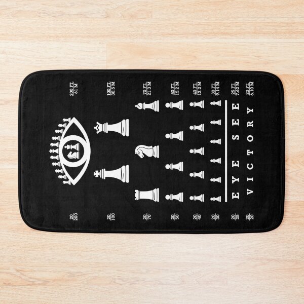Item preview, Funny Chess Player Optician Eye Test Pieces Chart Victory designed and sold by GrandeDuc.