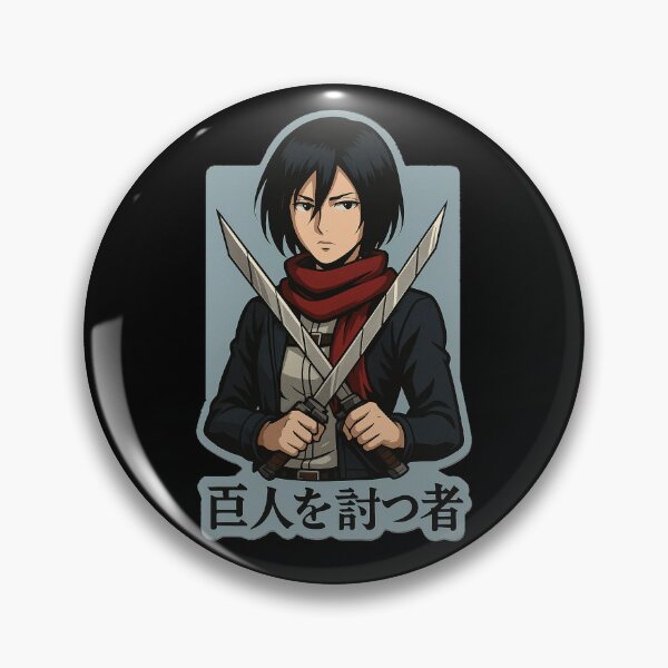 Artikelvorschau, Mikasa Ackerman AOT entworfen und verkauft von Anime Junkiez.