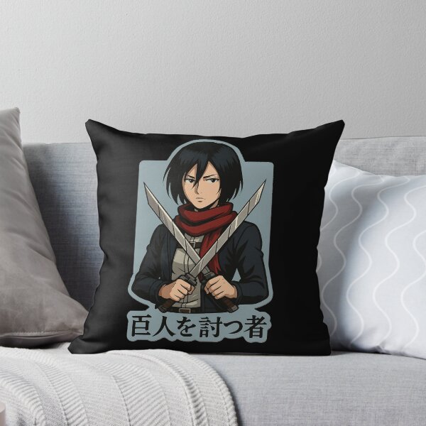 Item preview, Mikasa Ackerman AOT designed and sold by Anime Junkiez.