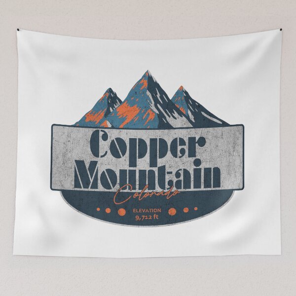 Item preview, Copper Mountain Ski Resort, Colorado, Mountain Design designed and sold by Wanderful-roads.