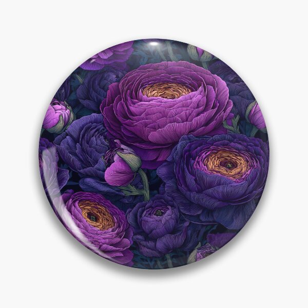 Item preview, Classic Wild Ranunculus Texture For Rustic Charm designed and sold by RoyalStarsPatts.