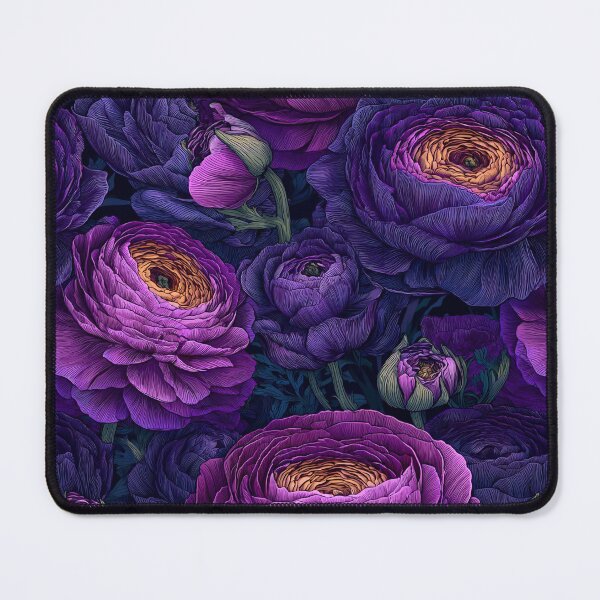 Item preview, Classic Wild Ranunculus Texture For Rustic Charm designed and sold by RoyalStarsPatts.