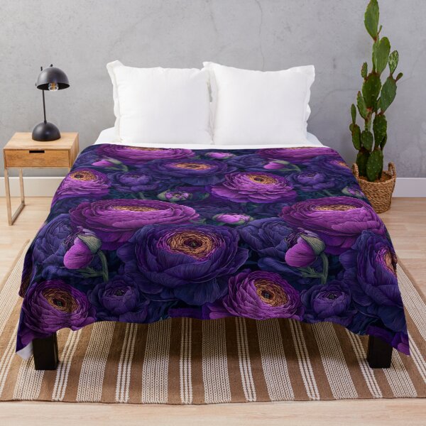 Item preview, Classic Wild Ranunculus Texture For Rustic Charm designed and sold by RoyalStarsPatts.