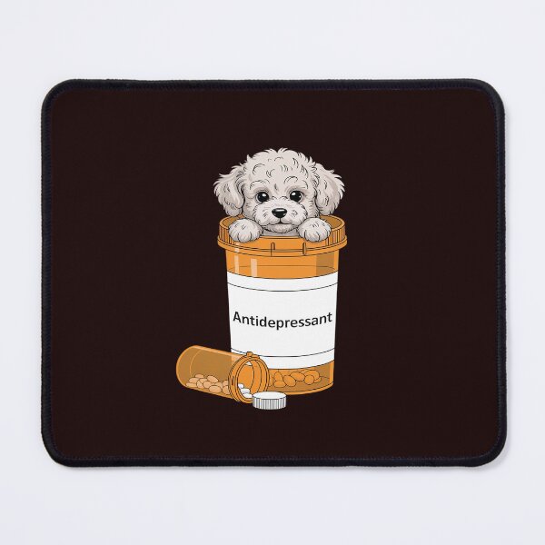 Item preview, Antidepressant - Poodle Owner Puppy Animal Lover Teacup Dog designed and sold by petrichorsworld.