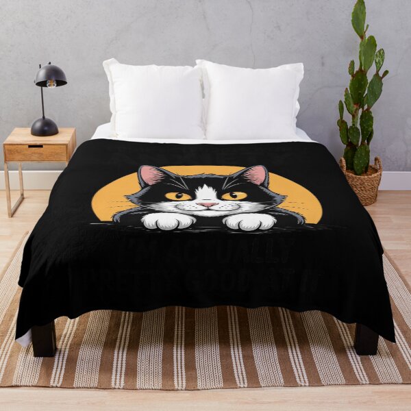 Item preview, Anxiety Cat I Don’t Struggle I Excel at It designed and sold by petrichorsworld.